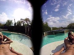 vrpornjack - hot teen by the pool