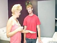 Hot Wife Tracy Blowjobs Her GodSon