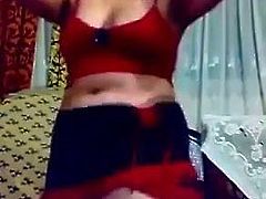 Egyptian milf natural tits dancing