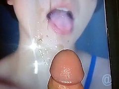 Hot Girl Cum Tribute (01)