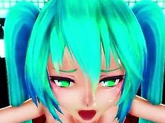 MMD R-18 Miku