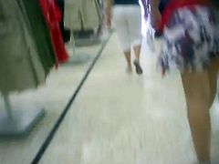 Upskirt shopping