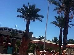 Cute ass Vegas Pool