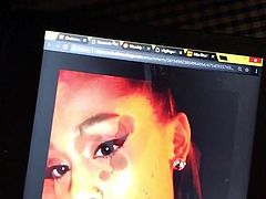 Ariana Grande cum tribute