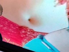 Request on Simran hot navel hole