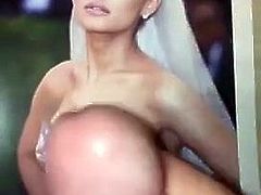 Pathetic cum tribute Ariana grande