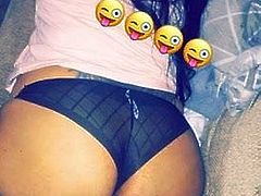 Snapchat fun with thick Latina