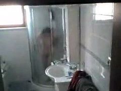 Chinese Mature Wife in Shower