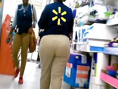 Big Black ASS-ociate at Walmart!