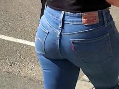 big ass latina wife in levi jeans