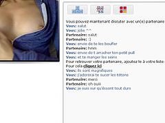 Perfect french boobs and tits on cam