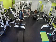 It was not planned in advance, I just met this couple in the gym and the plan immediately appeared in my head. I offered them money if they will agree to fuck right here. Join to know, whether this redhead babe will suck my cock...