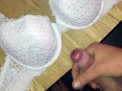 Swiss Cum on Neighbor Bra