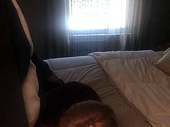 Gilf milf wife Jan hidden blowjob #55