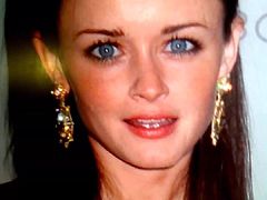 Alexis Bledel cumtribute 2