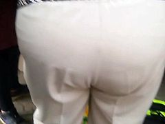 Granny bent over