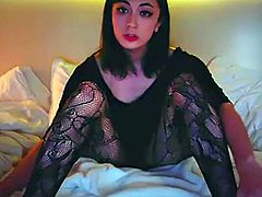 beautiful femme trans girl in stockings bates for stranger