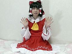 reimu cd cosplay