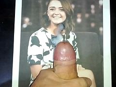 Maisie Williams cum tribute #3