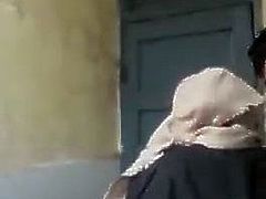 Hijab sister fucked in university bathroom