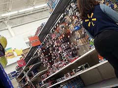 Wal-Mart Creep Shots huge ass employee BACK part 2 of 3