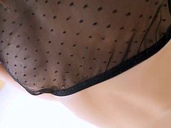 Stunning Lilu Moon fucks in hot black lingerie