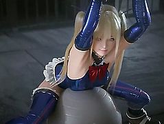 Marie rose bouncing