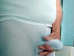 me in white panty hose 4