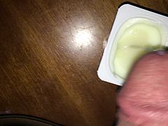 Cumming in my yogurt