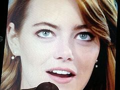 Emma Stone cum tribute