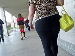 Leopard Skinned Big Booty Strut