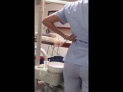 Ass Season #120 - nurse in thong slow mo