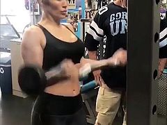 Jennifer Lopez working Out!