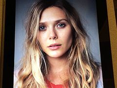 Elizabeth Olsen - Cum Tribute 1