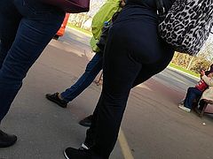 Two big asses mature milfs wait bus