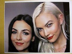 Victoria Justice & Karlie Kloss Cummed Cuties