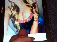 Cum Tribute For Busty Blonde Teen