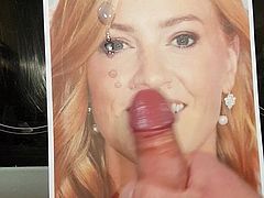 Sarah Jane Mee Cum tribute 7