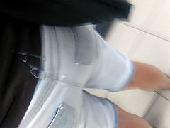 Cum in jeans
