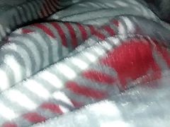 Masturbating in bed