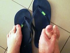 Walking in Flip-flops