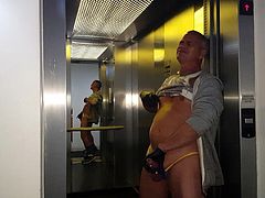 Fun in the lift