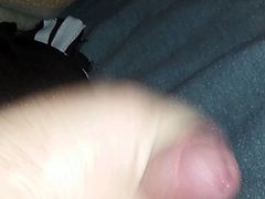 Cumming on bed - Cumshot 4