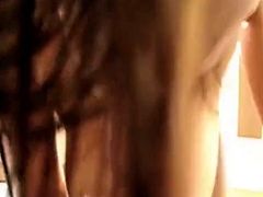 Hot girl sucks huge cock