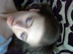 Check out this smoking hot and horny amateur blonde teen angel getting her tight little pussy drilled.Watch her sucking and fucking in HD.