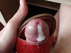 Fucking my girlfriend's sandal