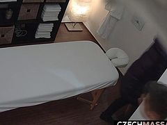 Shocking revelation! 3 spy cameras in a massage salon. We spy on Czech girls during a massage. They have no idea they are being watched. You will be shocked when you see what is going on inside!
