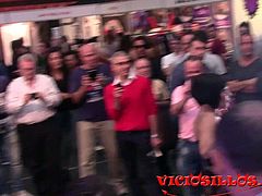 Horny Soraya Wells at Salon erotico de Barcelona 2015