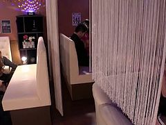 Huge tit Japanese girl private dances at gentleman's club . Enjoy this very naughty brunette japanese hottie with perfect body in HD