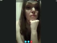 Russian Teen in Skype